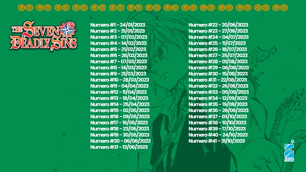 The Seven Deadly Sins Gazzetta Uscite The Seven Deadly Sins Gazzetta Uscite
